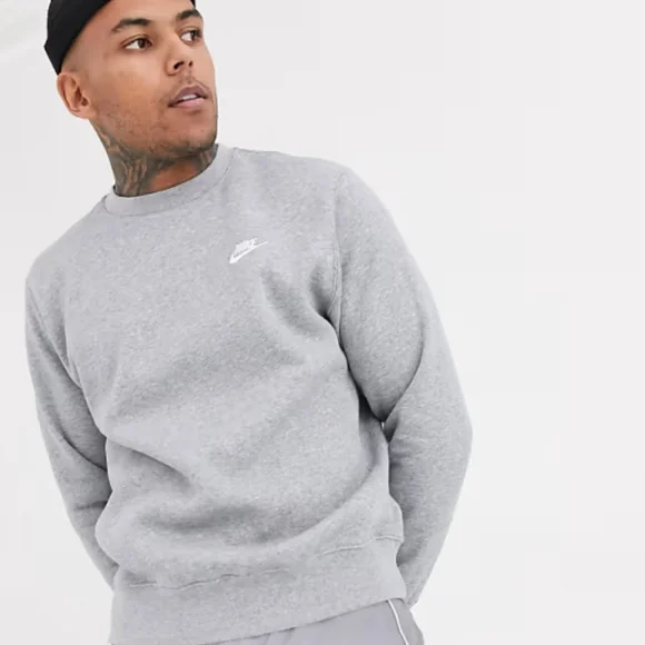 Nike Men's Gray Sweater - Picture 1 of 3